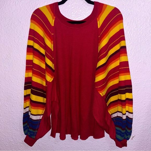 We The Free Sweaters - We the Free People Women’s Rainbow Dreams Pullover